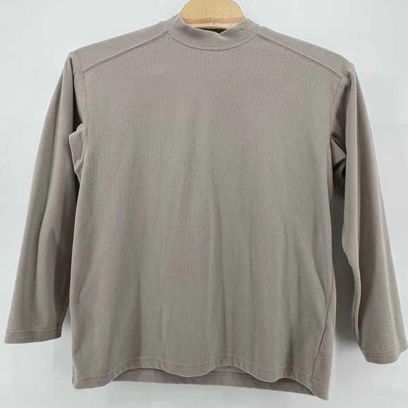 Mens Columbia Mock Utility Mock Neck Grandpa Core Long Sleeve Shirt Size M - Picture 2 of 12